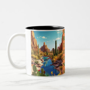 Arizona Två-Tonad Mugg