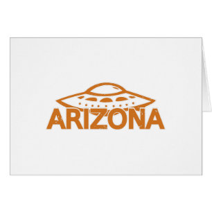 Arizona UFO Hälsningskort