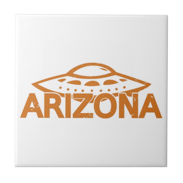 Arizona UFO Kakelplatta (Framsidan)