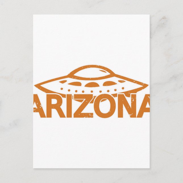 Arizona UFO Vykort (Framsida)