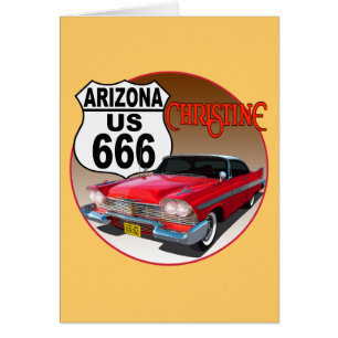 Arizona US Route 666 - Christine Hälsningskort