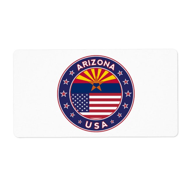 Arizona, USA stater Fraktsedel (Framsidan)
