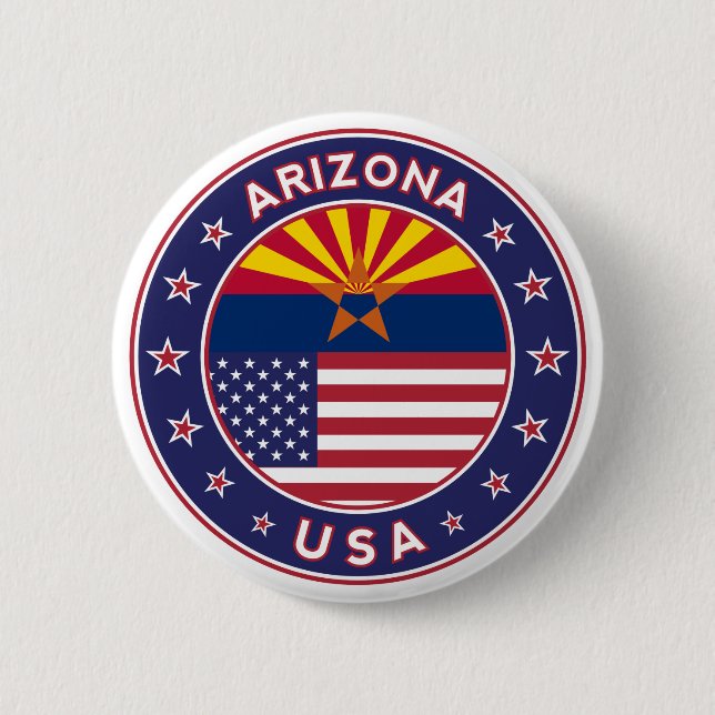 Arizona, USA stater Knapp (Framsida)