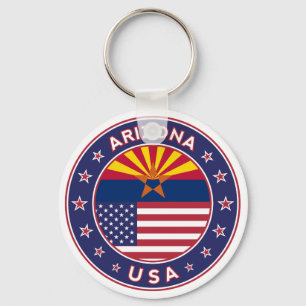 Arizona, USA stater Nyckelring