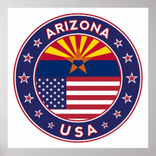 Arizona, USA stater Poster