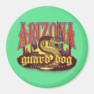 Arizona Vakthund Orm Magnet