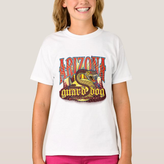 Arizona Vakthund Orm T Shirt (Framsida)