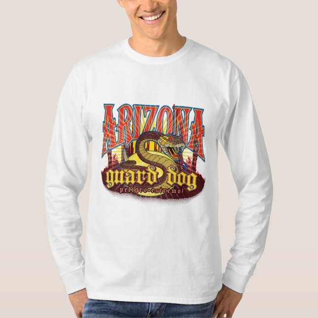 Arizona Vakthund Orm T Shirt (Framsida)