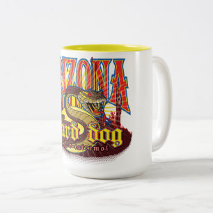 Arizona Vakthund Orm Två-Tonad Mugg