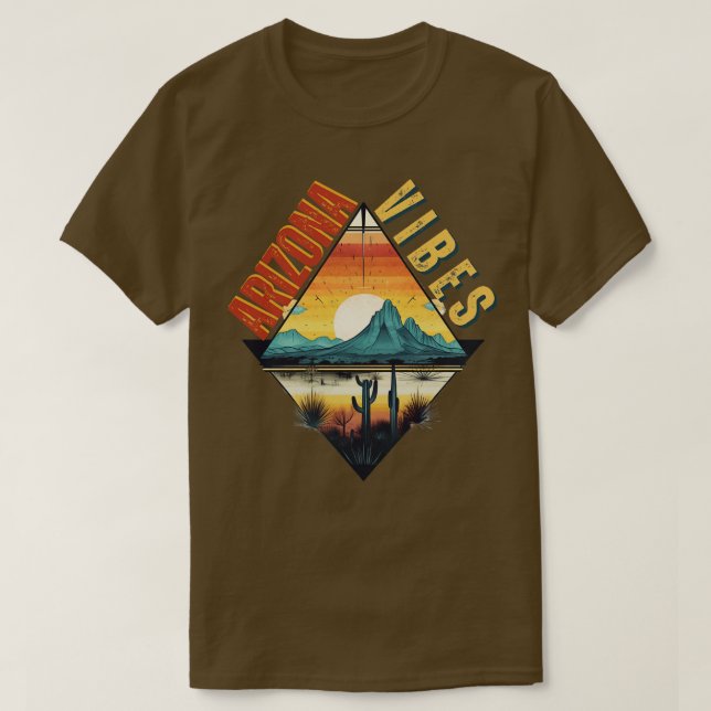 Arizona Vibes 3 T Shirt (Design framsida)