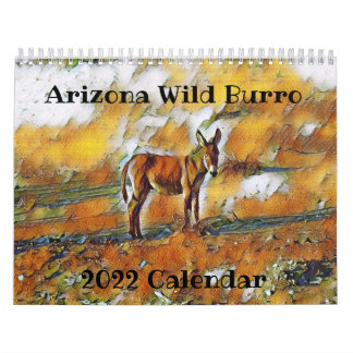 Arizona Vild Burro 2022 Kalender