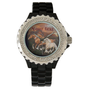Arizona vilda hästar armbandsur