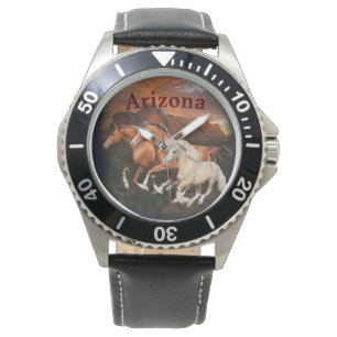 Arizona vilda hästar armbandsur