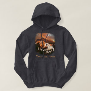 Arizona vilda hästar hoodie