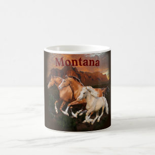 Arizona vilda hästar kaffemugg