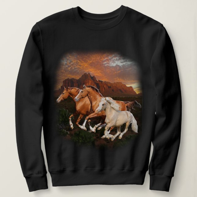 Arizona vilda hästar t shirt (Design framsida)