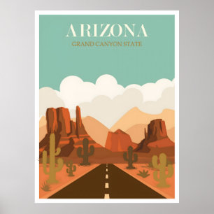 Arizona vintage affisch