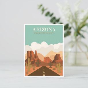 Arizona vintage affisch vykort