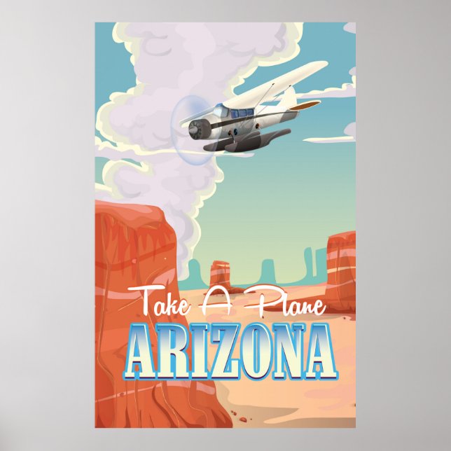 Arizona vintage reseaffisch poster (Framsidan)