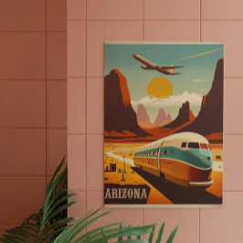 Arizona Vintage resor Art Poster