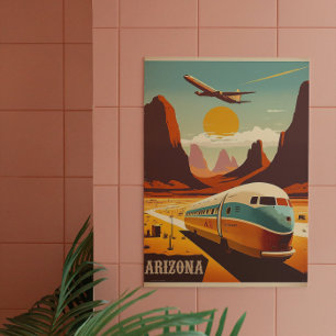 Arizona Vintage resor Art Poster