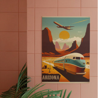 Arizona Vintage resor Art Poster