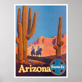 Arizona vintage resor poster