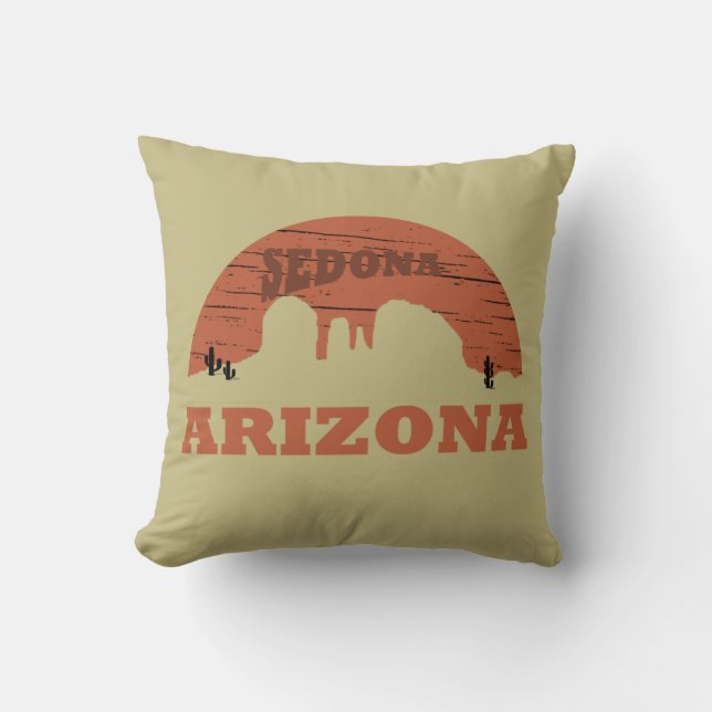 Arizona Vintage Sedona Kudde (Framsida)