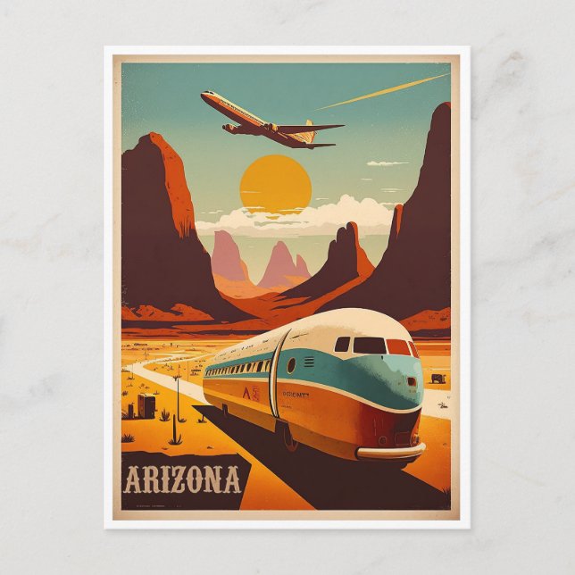 Arizona Vintage vykort (Framsida)