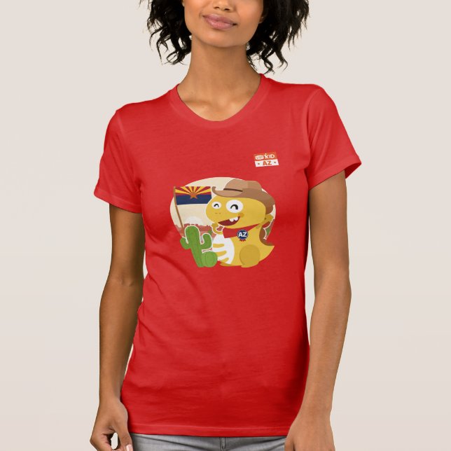 Arizona VIPKID T-tröja (orangen) Tee Shirt (Framsida)