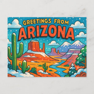 ARIZONA-vykort Vykort