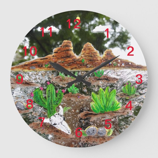 Arizona Wall Clock Stor Klocka (Framsida)