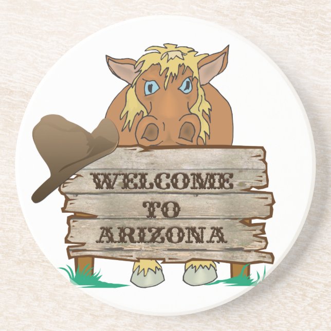 Arizona Welcome Horse Underlägg (Framsidan)