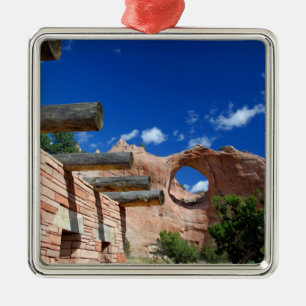 Arizona, Window Rock. Navajofolkets huvudstad Julgransprydnad Metall