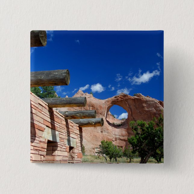Arizona, Window Rock. Navajons huvudstad Knapp (Framsida)