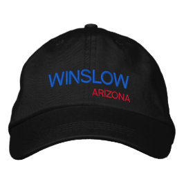 Arizona, Winslow Justable Hat Broderad Keps
