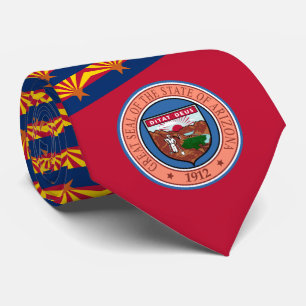 Arizonan Flagga & Seal, Flagga Arizona Slips