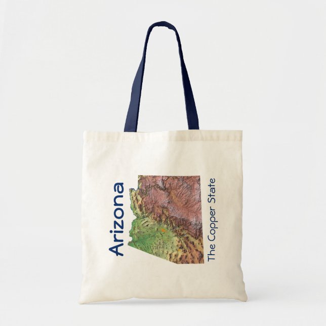 Arizonan Karta Bag Tygkasse (Framsidan)