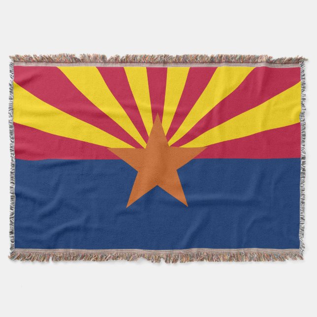 Arizonas delstatsflagga filt (Framsidan)