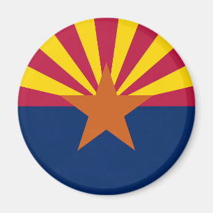 Arizonas delstatsflagga magnet