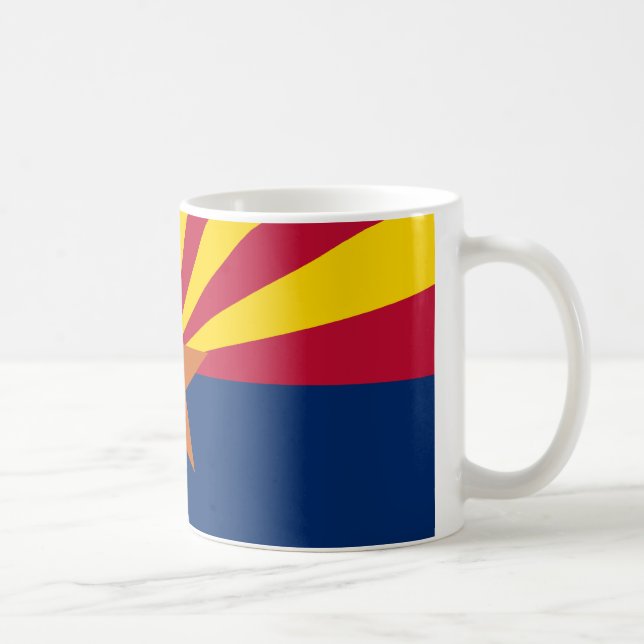 Arizonas Flagga Kaffemugg (Höger)