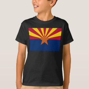 Arizonas flagga: Stjärna som sätter solen, Koppars T Shirt