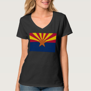 Arizonas flagga: Stjärna som sätter solen, Koppars T Shirt
