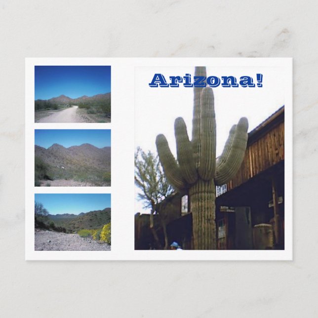 Arizonas syn! vykort (Framsida)