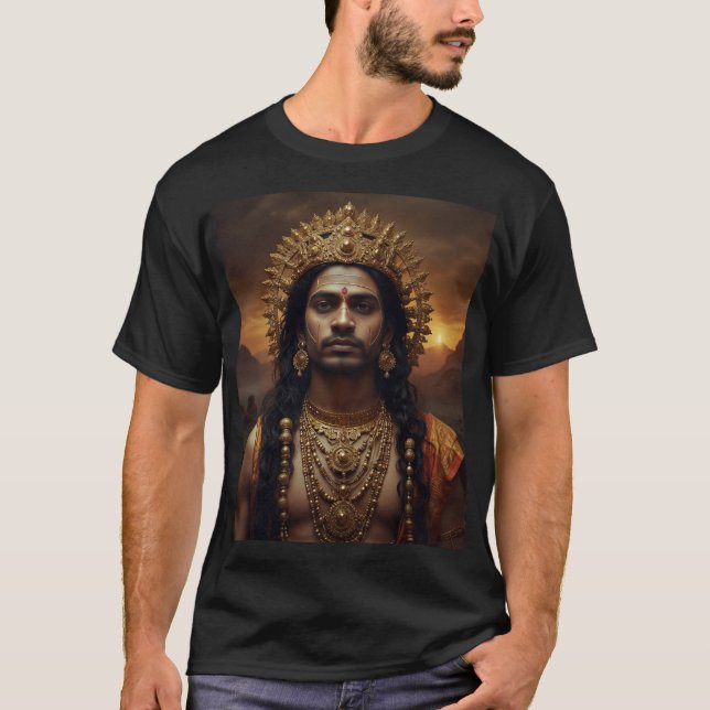 Arjunas uppvaknande: Dharma-avslöjandet T Shirt (Framsida)