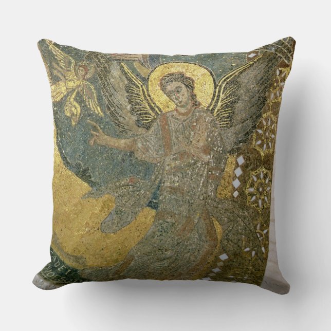 Ark av överenskommelsen som stöttas av Cherubim, Kudde (Framsida)