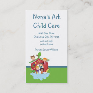 Ark Child Care Affärskort Visitkort