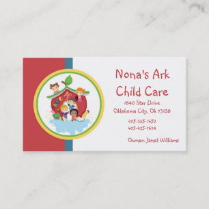 Ark Child Care Affärskort Visitkort