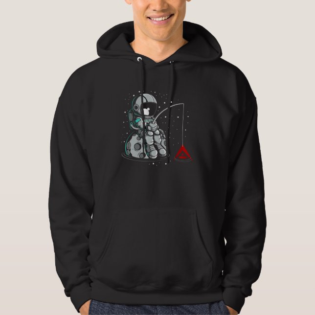 Ark Fishing Krypto Bullrun Token Reicher Millionai Hoodie (Framsida)
