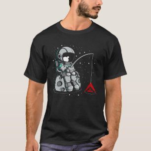 Ark Fiske Krypto Bullrun Token Rik Millionär T Shirt